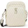 image:imageSteve Madden Womens Steve Madden Drakeeq Quilted CrossbodyChalk
