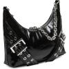 image:imageSteve Madden Womens Steve Madden Graya Roller Buckle Shoulder BagBlack