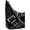 image:imageSteve Madden Womens Steve Madden Graya Roller Buckle Shoulder BagBlack