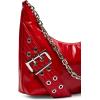 image:imageSteve Madden Womens Steve Madden Graya Roller Buckle Shoulder BagRed