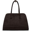 image:imageSteve Madden Womens Steve Madden Harlii Faux Suede SatchelChocolate