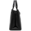 image:imageSteve Madden Womens Steve Madden Roxanne Smooth Satchel With Patent BeltBlack