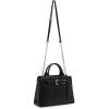 image:imageSteve Madden Womens Steve Madden Roxanne Smooth Satchel With Patent BeltBlack