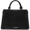 image:imageSteve Madden Womens Steve Madden Roxanne Smooth Satchel With Patent BeltBlack