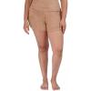 image:imageSteve Madden Womens Womens Fuzzy Pullon Chenille Sleep Shorts Cozy Pajama BottomsPraline