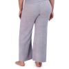 image:imageSteve Madden Womens Womens Fuzzy WideLeg Chenille Sleep Pants Cozy Pajama BottomsLilac