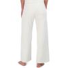 image:imageSteve Madden Womens Womens Fuzzy WideLeg Chenille Sleep Pants Cozy Pajama BottomsWhite