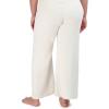 image:imageSteve Madden Womens Womens Fuzzy WideLeg Chenille Sleep Pants Cozy Pajama BottomsWhite
