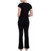 image:imageSteve Madden Womens Womens Ribbed ShortSleeve Sleep TeeBlack