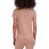 image:imageSteve Madden Womens Womens Ribbed ShortSleeve Sleep TeePraline