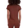 image:imageSteve Madden Womens Womens Ribbed ShortSleeve Sleep TeeTiramisu