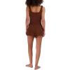 image:imageSteve Madden Womens Womens ScoopNeck Chenille Sleep Tank TopTiramisu