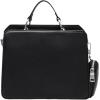 image:imageSteve Madden womens Steve Madden EVELYN Logo Plaque Top HandleBlack
