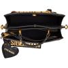 image:imageSteve Madden womens Steve Madden EVELYN Logo Plaque Top HandleBrown Leopard
