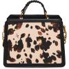 image:imageSteve Madden womens Steve Madden EVELYN Logo Plaque Top HandleBrown Print