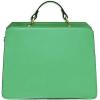 image:imageSteve Madden womens Steve Madden EVELYN Logo Plaque Top HandleGreen Flare