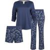 Denim Blue & Ditsy Spot