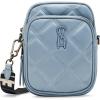 image:imageSteve Madden Womens Steve Madden Drakee Quilted CrossbodyLight Blue