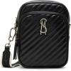 image:imageSteve Madden Womens Steve Madden Drakeeq Quilted CrossbodyBlack