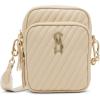 image:imageSteve Madden Womens Steve Madden Drakeeq Quilted CrossbodySand