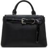 image:imageSteve Madden Womens Steve Madden Roxanne Smooth Satchel With Patent BeltBlack
