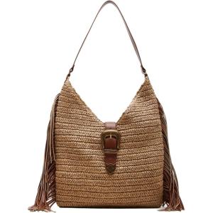 image:imageSteve Madden Coltie Straw Hobo WFringe