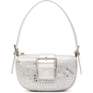 image:imageSteve Madden Womens Steve Madden Balexis Crescent Shoulder BagSilver