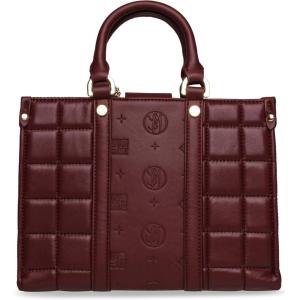 image:imageSteve Madden Womens Steve Madden Bmich Quilted Top Handle SatchelBloodstone