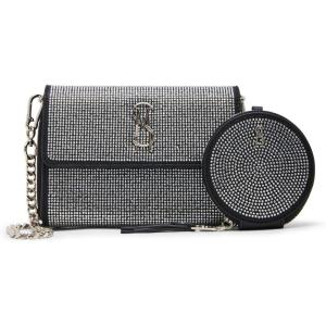 image:imageSteve Madden Womens Steve Madden Carina Wallet CrossbodyBcarinag Black Silver