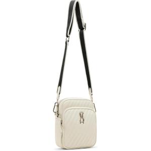 image:imageSteve Madden Womens Steve Madden Drakeeq Quilted CrossbodyChalk