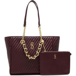 image:imageSteve Madden Womens Steve Madden Kattth Tote WPouchWine