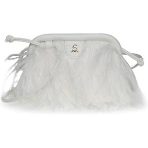 image:imageSteve Madden Womens Steve Madden Nikkid Feather Clutch Crossbody