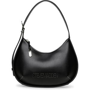 image:imageSteve Madden Womens Steve Madden Quincyy Hobo With Logo PlateWhite