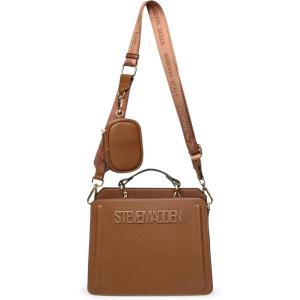 image:imageSteve Madden womens Steve Madden EVELYN Logo Plaque Top HandleNuthshell