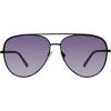 image:imageSteve Madden Womens Dante SunglassesShiny BlackSmoke Gradient