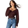 image:imageSteve Madden Womens Feathered Edge Everyday Pant BeltBlack