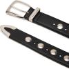 image:imageSteve Madden Womens Kingston Studded Pant BeltBlack