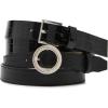 image:imageSteve Madden Womens Mercer 2 for 1 Pant BeltBlack