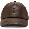 image:imageSteve Madden Womens Soft Faux Leather BB CapChocolate