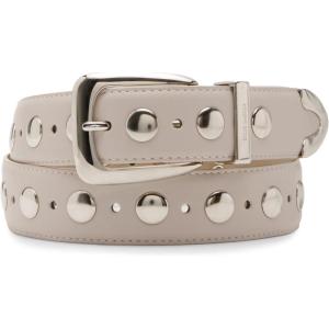 image:imageSteve Madden Womens Kingston Studded Pant BeltIvory