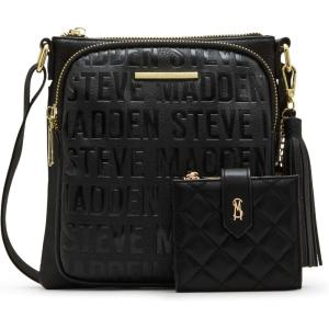 image:imageSteve Madden Womens Steve Madden Glamjem Crossbody and Wallet SetBlack