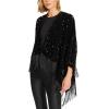 image:imageSTEVE MADDEN SEQUIN FRINGE CROP RUANABlack
