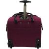 image:imageSteve Madden Designer 15 Inch Carry on Suitcase Small Weekender Overnight Business Travel Luggage Lightweight 2 Rolling Spinner Wheels Under Seat Bag for Women Shadow PurplePeekABoo Purple