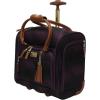 image:imageSteve Madden Designer 15 Inch Carry on Suitcase Small Weekender Overnight Business Travel Luggage Lightweight 2 Rolling Spinner Wheels Under Seat Bag for Women Shadow PurpleShadow Purple
