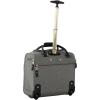 image:imageSteve Madden Designer 15 Inch Carry on Suitcase Small Weekender Overnight Business Travel Luggage Lightweight 2 Rolling Spinner Wheels Under Seat Bag for Women Shadow PurplePeekaboo Grey