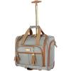 image:imageSteve Madden Designer 15 Inch Carry on Suitcase Small Weekender Overnight Business Travel Luggage Lightweight 2 Rolling Spinner Wheels Under Seat Bag for Women Shadow PurpleHarlo Gray