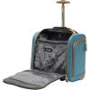 image:imageSteve Madden Designer 15 Inch Carry on Suitcase Small Weekender Overnight Business Travel Luggage Lightweight 2 Rolling Spinner Wheels Under Seat Bag for Women Shadow PurpleHarlo Teal Blue