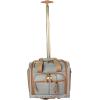 image:imageSteve Madden Designer 15 Inch Carry on Suitcase Small Weekender Overnight Business Travel Luggage Lightweight 2 Rolling Spinner Wheels Under Seat Bag for Women Shadow PurpleHarlo Gray