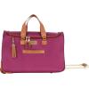 image:imageSteve Madden Designer Carry On Luggage Collection  Lightweight 20 Inch Duffel Bag Weekender Overnight Business Travel Suitcase with 2 Rolling Spinner Wheels Global BlackGlobal Purple