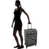 image:imageSteve Madden Designer Luggage  Checked Large 28 Inch Softside Suitcase  Expandable for Extra Packing Capacity  Lightweight Bag with Rolling Spinner Wheels Harlo GrayPeekABoo Grey